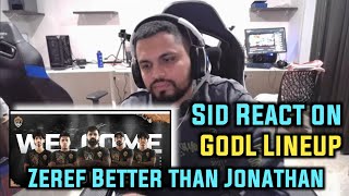 Sid saying Zeref Is better than Jonathan only for fun | Sid react on GodLike Announcement | Jonathan