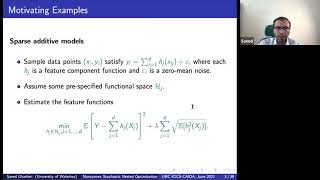 CAIDA Talk - June 7, 2021 - Saeed Ghadimi