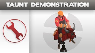 Taunt Demonstration: Bucking Bronco