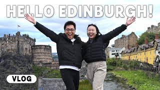 1 Day in Edinburgh: Exploring Scotland on a Budget (Royal Mile, Dean Village, Holyrood Park) vlog