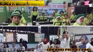 Konser Musik Yamaha SDN Duri pulo 03 Pagi l Sangat Meriah