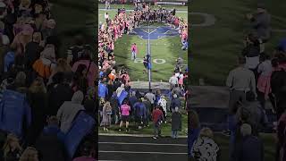 Seniors Last Tackle Makes Mom's Day