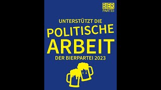 BIERPARTEI: Mitglied 2023 werden!