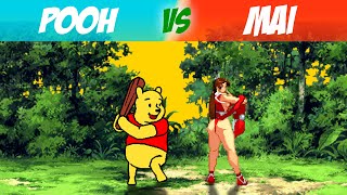 Mugen 2022 Winnie The Pooh vs Mai Shiranui Ikemen