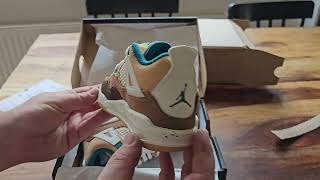 Nike Jordan 4 retro cacao wow unboxing