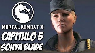 Mortal Kombat X - Modo História Capítulo #05 SONYA blade - Gameplay PT-BR [PS4].