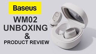 Baseus Bowie WM02 Plus TWS Wireless Earbuds | UNBOXING & PRODUCT REVIEW