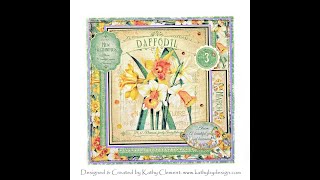 Part 2 Graphic 45 Flower Market March Folio Tutorial