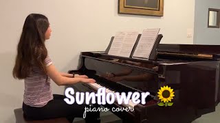 Sunflower Sierra Burgess- piano cover