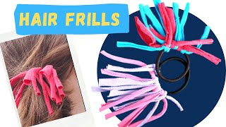 Easy and Quick No Sew Hair Frills | Kids Craft | OCC Shoebox Craft