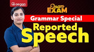 CLASS 9 | ONAM EXAM 100% SURE GRAMMAR: REPORTED SPEECH | AEGON #onamexam2024 #engish #class9