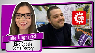 SPIELWARENMESSE 2023 - GAME FACTORY - Rico Gadola im Interview - Spiel doch mal!