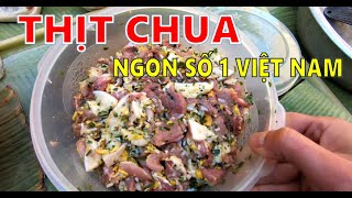 Hướng dẫn làm thịt chua Na Hang đón Tết