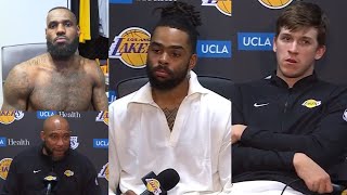 Lakers vs Warriors | Lakeshow Postgame Interviews x Highlights: LeBron, Reaves, DLo & Darvin Ham