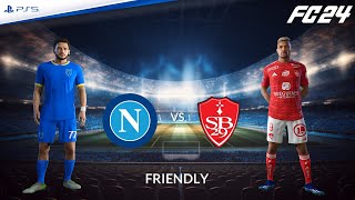 Napoli - Brest ⚽️ Amichevole Precampionato ft. Kvaratskhelia | FC 24