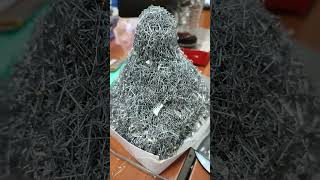 Mountain of Staple-Wire 🤯🤯🤯#short#viral #stapler #wire #shocking #unique