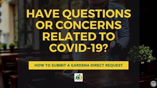 How to submit a Gardena Direct Request