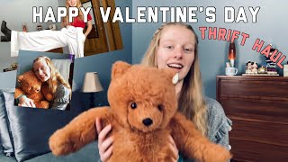 It’s the day of love ❤️ | thrift haul (ft. Harry Styles pants)