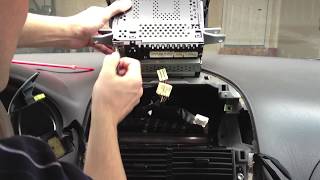 How to remove a Toyota Sienna car stereo radio