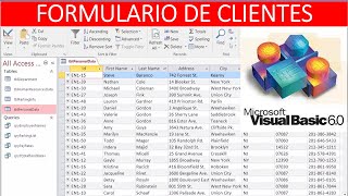 Formulario de Clientes y Correos en Visual Basic 6.0