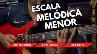 Como usar la Escala Melodica Menor