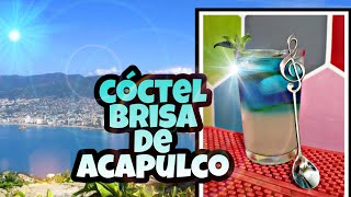 Cóctel brisa de Acapulco ( refrescante y con vodka )