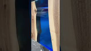 Стол река из слэбов карагача #woodworker_artem