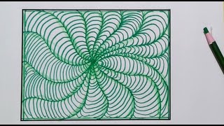 Easy Optical illusion drawing patterns #140 Easy Doodle Patterns for beginners