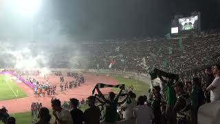 Curva Sud Magana : Ambiance du match Raja Casablanca  Vs Moghreb Athletic de Tétouan  ( HADA ZAHRI )