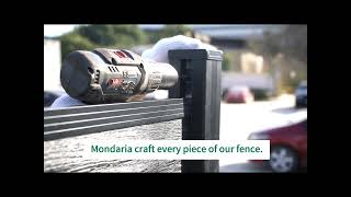 mondaria DIY outdoor composite fence