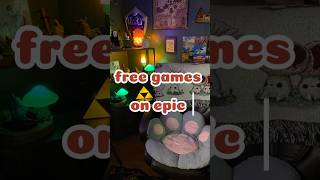 ✨ current free games on epic! ✨ #cozygamer #cozygamingsetup #freegames #epicstore #theouterworlds