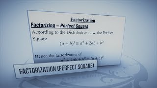 King Bryan Mathematics - Season 1 - Ep.8 (Factorisation - Perfect Square)