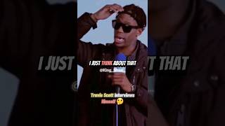 Travis Scott Interviews Himself 🤔 | #travisscott #hiphop