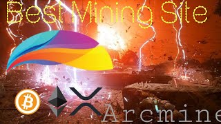 Arcmine | Free Mining Site | Btc. Trx. Ltc. Mining site