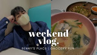 Pinoy food naman tayo! | Benny's Place x Grocery Run | Ru Vlogs