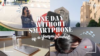 [Y-Vlogs] One Day without Smartphone as a Yonsei University Student