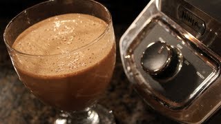 Pre-Workout Protein Shake:  Frozen Mocha Protein Shake