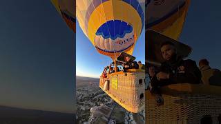 Hot air balloon🎈 #cappadocia #turkey #travel #travelvlog #india #indian #shorts