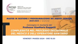 Complessità nel processo decisionale del medico e dell’operatore sanitario