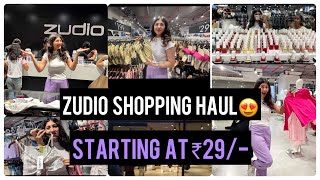 Zudio shopping haul 😍 |nagpur| #shoppinghaul #shoppingvlog #zudio