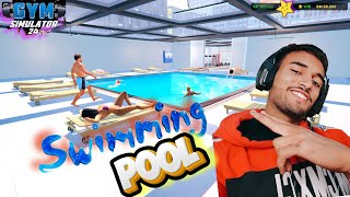 GYM AREA UPGRADE SUMMING POOL AND OTHERS 🥳😊|| GYM SIMULATOR