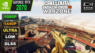 RTX 2070 | COD Warzone AREA 99 Performance Review / Benchmark 1080P, 1440P Ultra & LOW DLSS