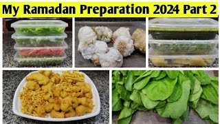 Pre Ramadan Preparation/ Ramzan preparation 2024/Ramadan preparation/Meal prep for Ramadan