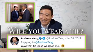 Andrew Yang on Wearing a Tie