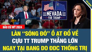 Cập nhật Bầu cử Mỹ 2024: Cựu TT Trump bất ngờ thắng lớn tại tiểu bang do đảng Dân chủ thống trị