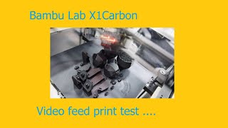 Bambu lab x1 print test USB holder