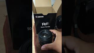 Canon RF 50mm F1.8 STM Unboxing