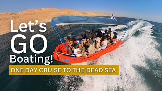 Cruising The DEAD SEA │Boating Around Dead Sea │Exploring The Dead Sea│Boat Cruising in Dead Sea