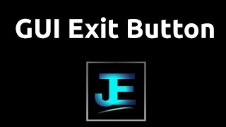 Explained: GUI Exit Button [MATLAB]