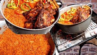 HOW TO PREPARE smoke butter jollof rice #SMOKE#,#BUTTER#,#JOLLOF RICE#